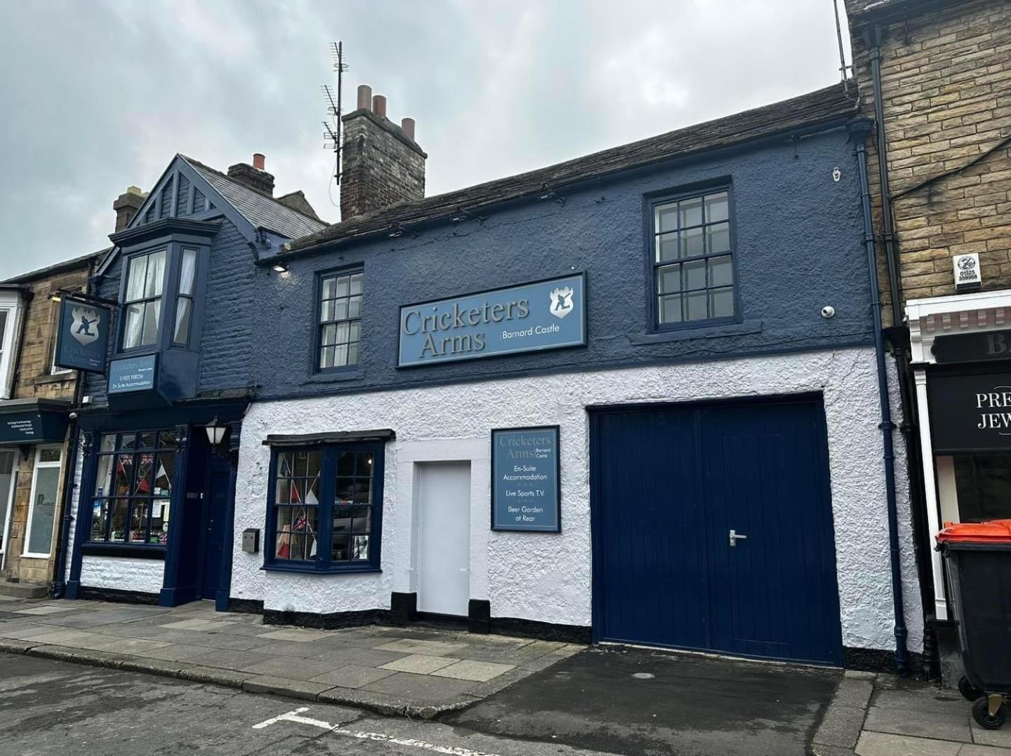 Hotel The Cricketers Arms Barnard Castle Exterior foto